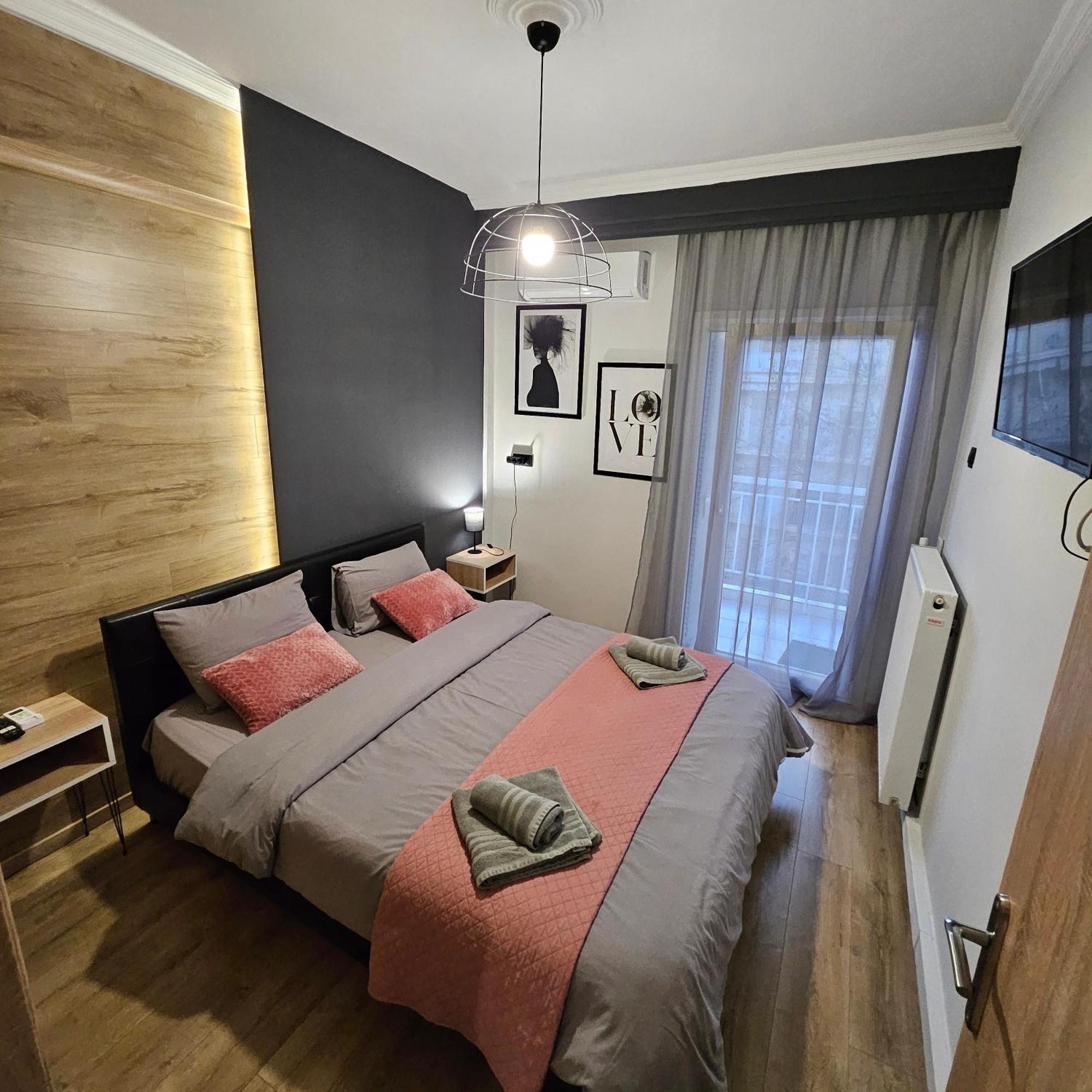 Central 3 Modern Apartment With Free Parking Serres Extérieur photo