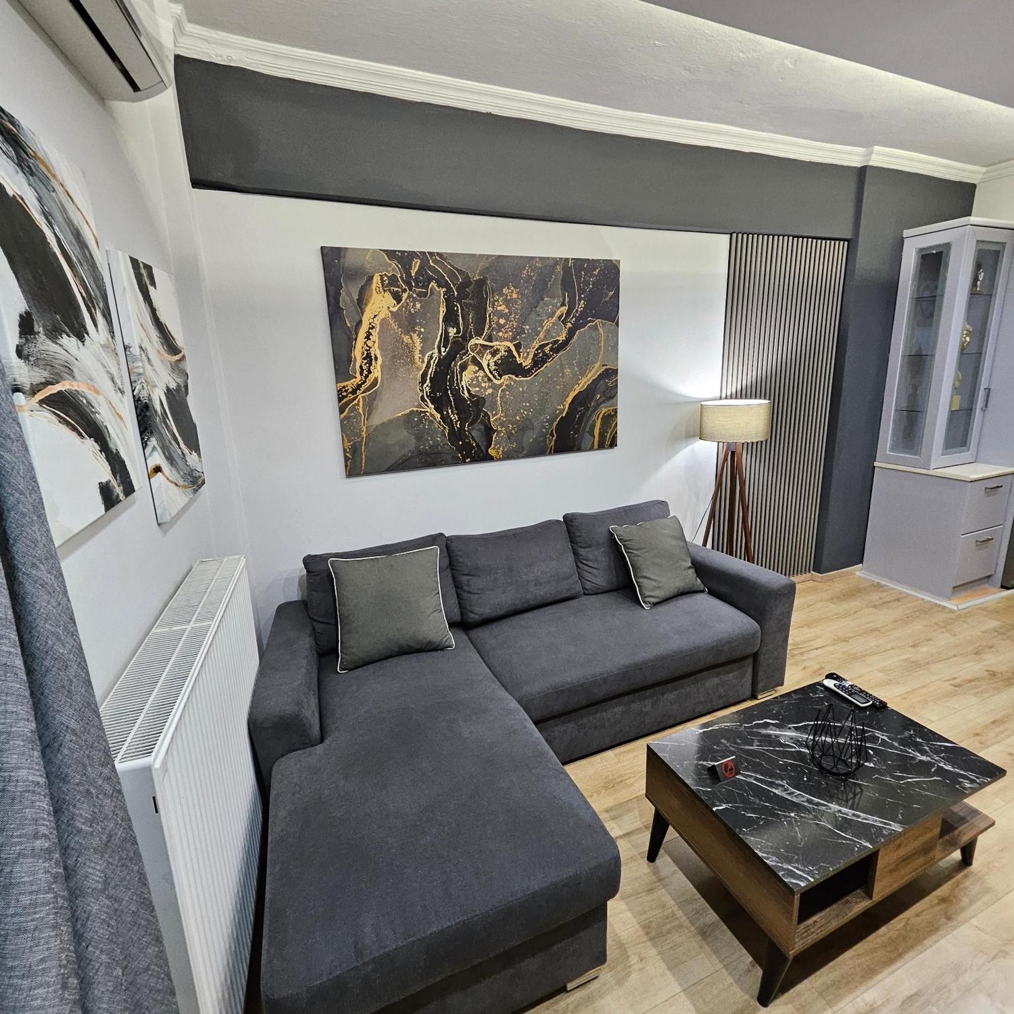Central 3 Modern Apartment With Free Parking Serres Extérieur photo
